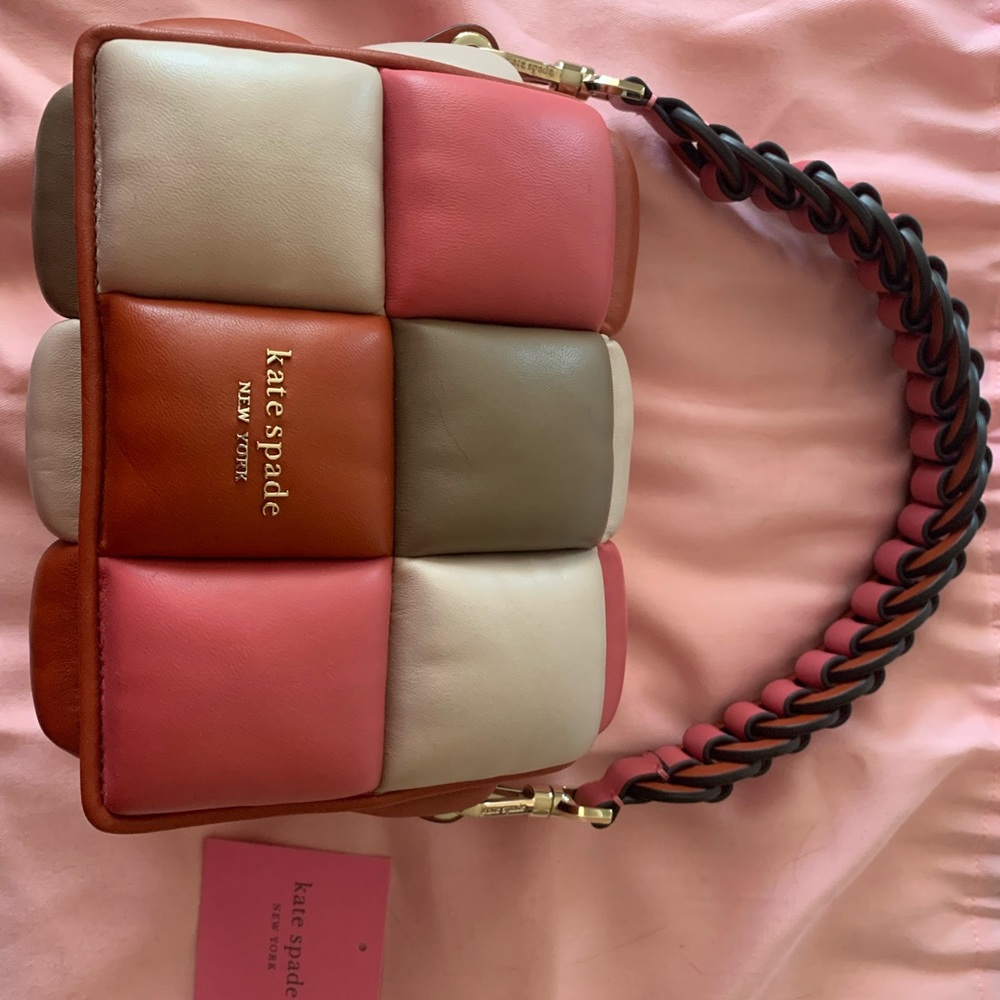 Kate spade cube crossbody inspired by the iconic cube game.